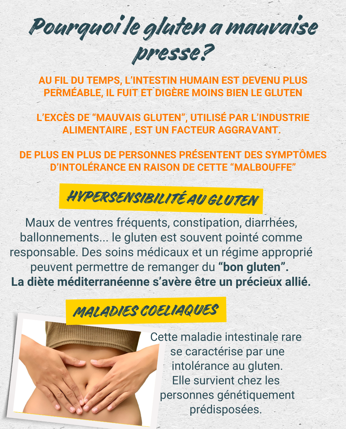 Pourquoi le gluten a mauvaise presse?