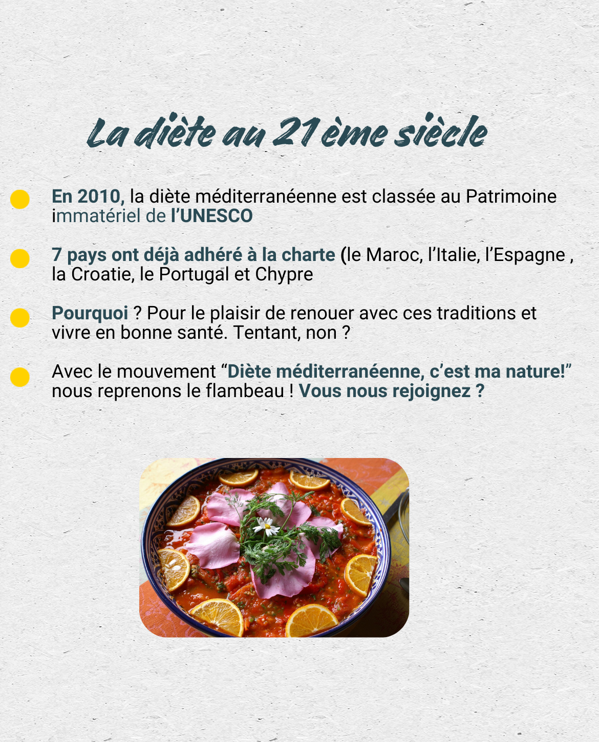 La diète au 21ème siècle