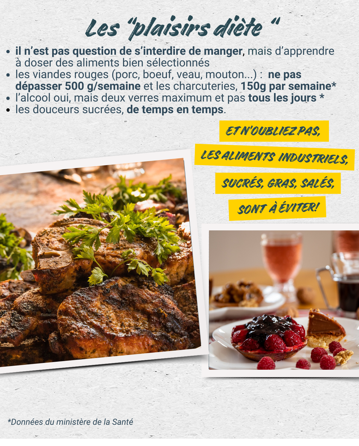 Les "plaisirs diète"