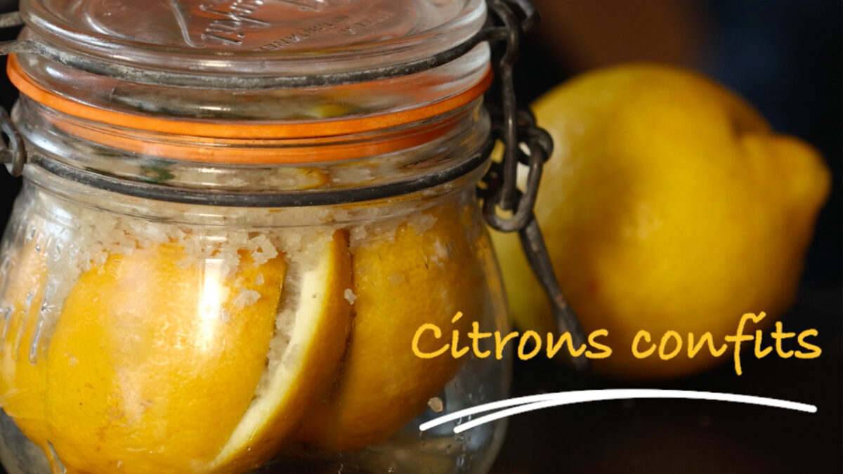 Recette citrons confits