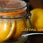 Recette citrons confits