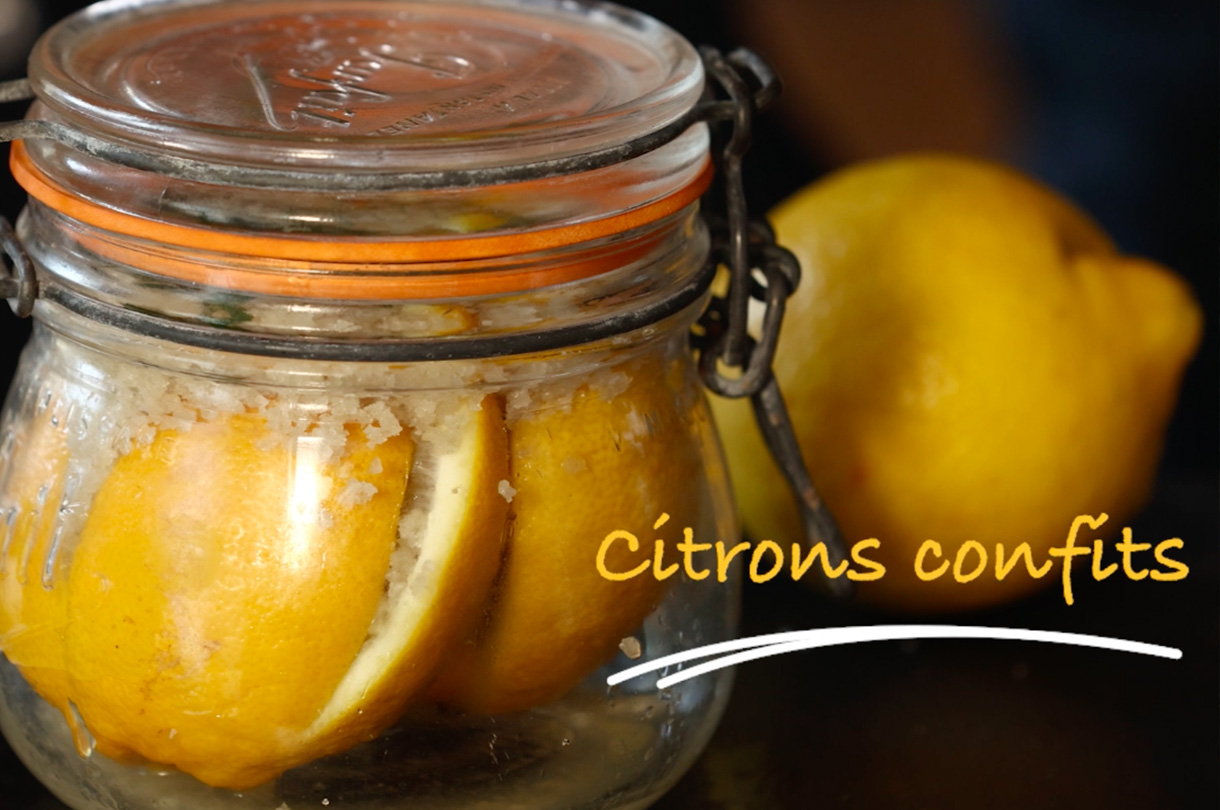 Recette citrons confits