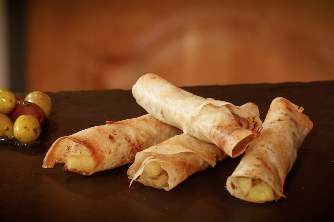 Bricks pommes terre agneau