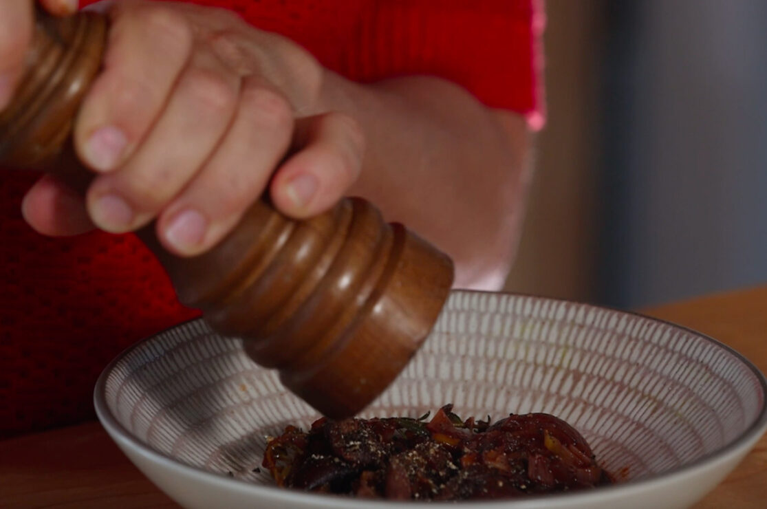 ragout de champignons recette cretoise diete mediterraneenne plat vegetal traditionnel savoureux