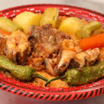 couscous de poisson diete mediterraneenne recette traditionnelle semoule legumes epices